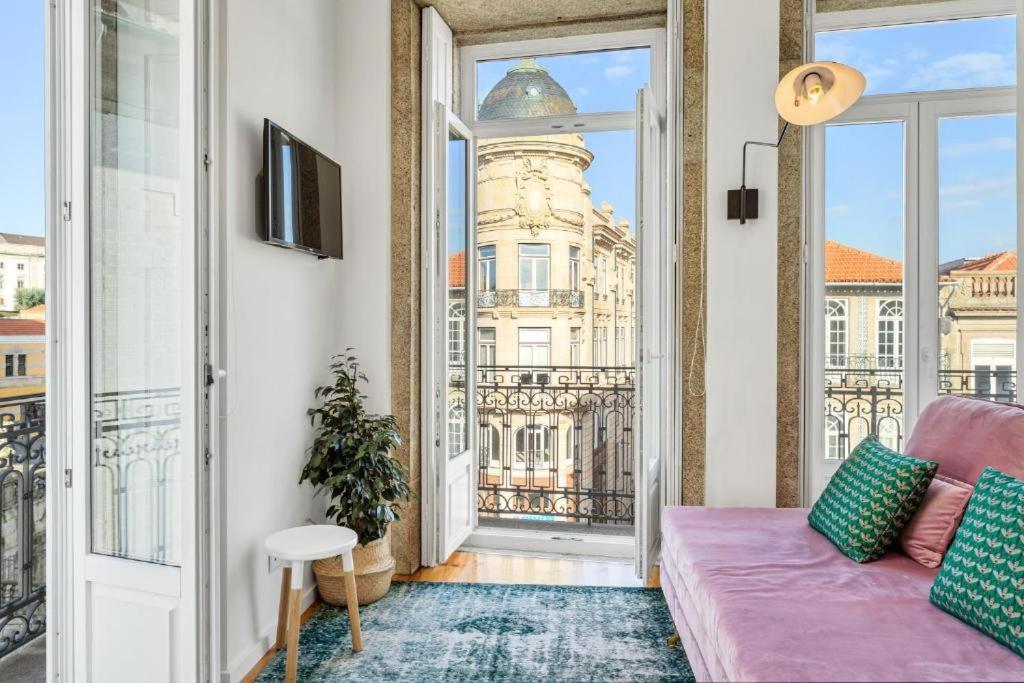 Host Wise - Lovely Shinny Flats With Balcony - Clerigos OOporto Extérieur photo